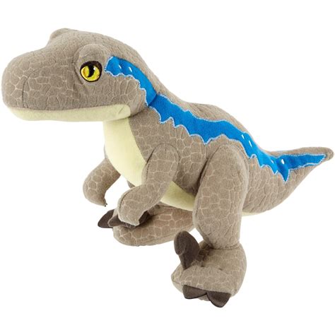 Jurassic World Basic Plush Velociraptor "Blue" Dinosaur Figure ...