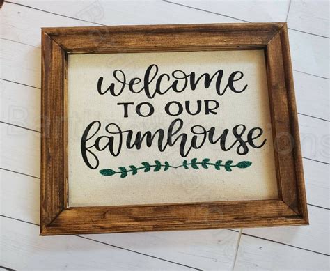 Etsy Farmhouse Wall Signs