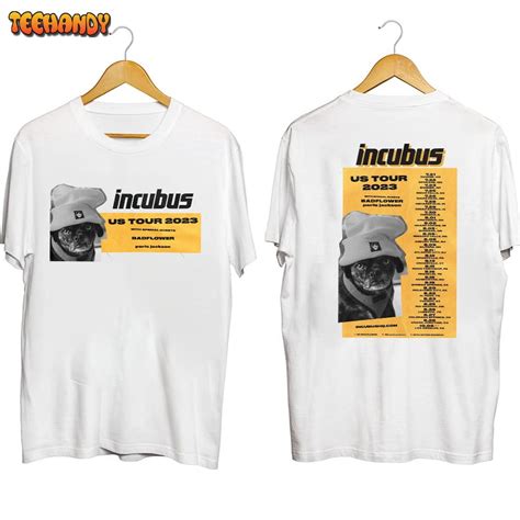 Incubus Band US Summer Tour 2023 Shirt, Incubus Band 2023 Concert Shirt