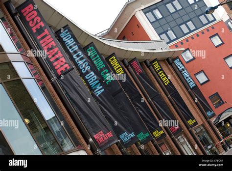 Rose Theatre Kingston Surrey. Building exterior Stock Photo - Alamy