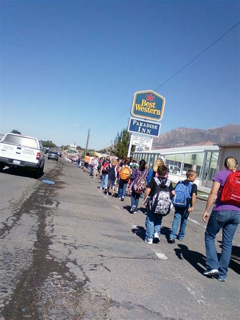 Red Cliffs Elementary: Evacuation Drill held September 29, 2010