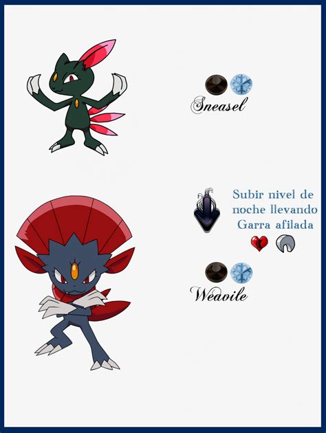 104 Sneasel Evoluciones by Maxconnery on DeviantArt