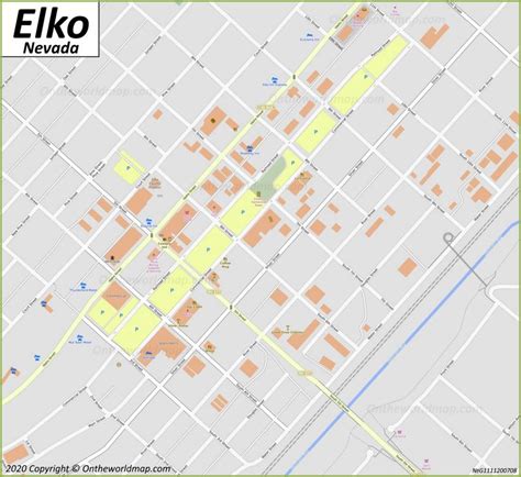 Elko Map | Nevada, U.S. | Maps of Elko