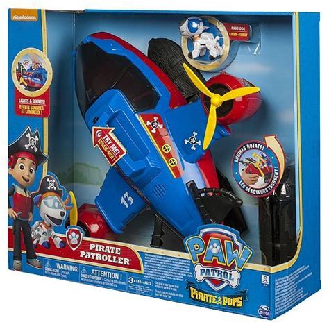 Toys Playsets Paw Patrol Pirate Pups Pirate Patroller Vehicle Playset