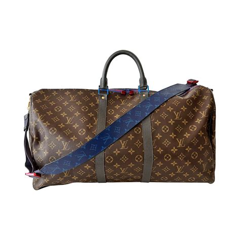 Shop authentic Louis Vuitton Keepall 55 Bandoulière Monogram Outdoor at ...