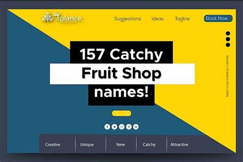 157 Fruit Business name Ideas For your Fruit shop. - Tiplance