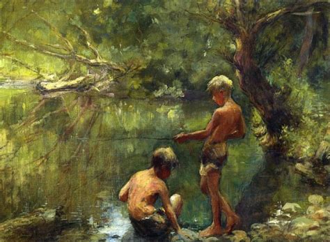 Two Boys Fishing aka Ivan and Malvin Albright. Artist : Adam Emory Albright | Art painting ...