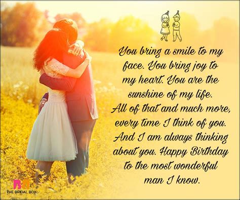 Birthday Love Quotes For Him: The Special Man In Your Life! | Love birthday quotes, Birthday ...