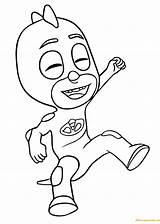 Gecko From PJ Masks Coloring Page  Free Printable Pages sketch template