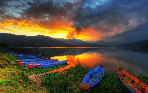 Phewa Lake, Pokhara, Nepal (2023) - Fewa Tal, Tal Barahi Temple