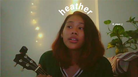 heather - ukulele cover - YouTube