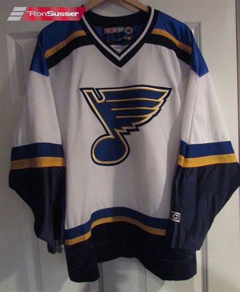 NHL St. Louis Blues Hockey Jersey Adult Large by CCM – RonSusser.com