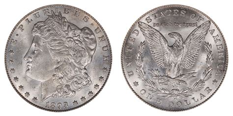 1893 O Morgan Silver Dollars: Value and Prices