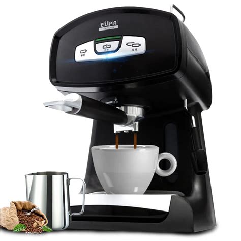 TSK 1826B4 Espresso Coffee Maker 15Bar Household Semi automatic Steam Coffee Machine 1.2L 5 8 ...