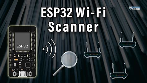 ESP32 WiFi Scan For Networks Example (Arduino IDE)