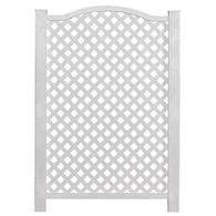 Freedom Grab&Go 31.97-in W x 45.4-in H White Vinyl/Polyresin Outdoor Privacy Screen Lowes.com in ...