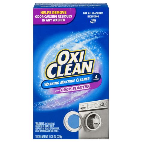 Save on OxiClean Washing Machine Cleaner with Odor Blasters - 4 ct ...