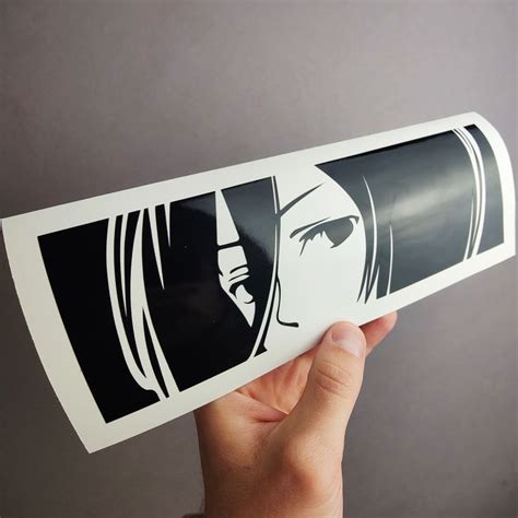 Anime car decal, JDM decal, Anime car sticker, Anime peeker sticker, Macbook decal in 2023 ...