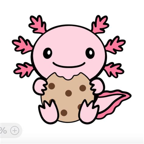 Girl Scout Cookie Axolotl 2023 Mascot Digital PNG Image File - Etsy Canada