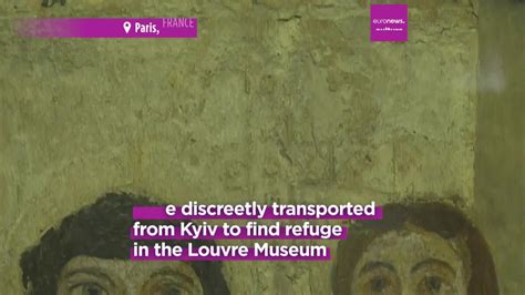 France's Louvre Museum displays art works secreted away from Ukraine