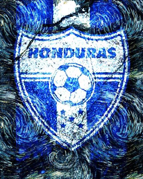 Honduras National Football Team Concacaf North America Asphalt Soccer Honduras Logo North ...