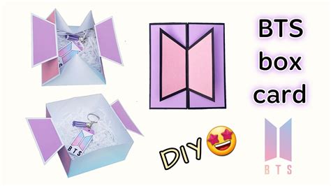 Diy BTS Box Card Bts Box Bts Card Bts Crafts Diy Bts Crafts 72688 | Hot ...