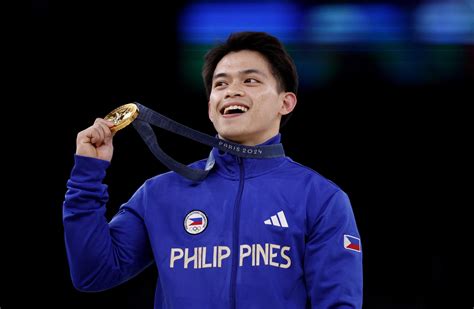 Marcos congratulates Carlos Yulo for winning second Olympic gold medal | GMA News Online