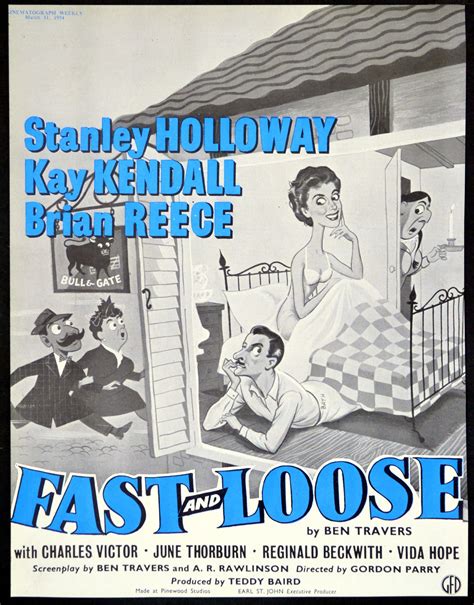 FAST AND LOOSE - Rare Film Posters