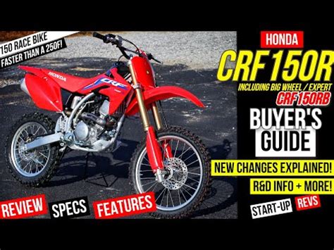 2022 Honda CRF150R & Big Wheel Review: Specs, Differences Explained | Fastest CRF 150 Motorcycle ...