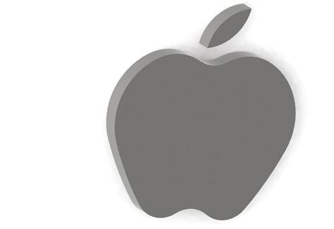 Silver Apple Logo