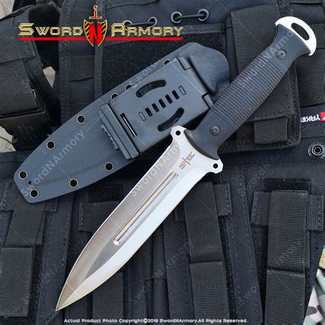 Tactical Fixed Blade Knives With Kydex Sheath