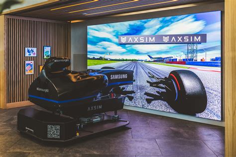 F1 Simulator at Samsung KX - AXSIM