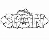 Spain Coloring Pages  Free Printable For Kids sketch template