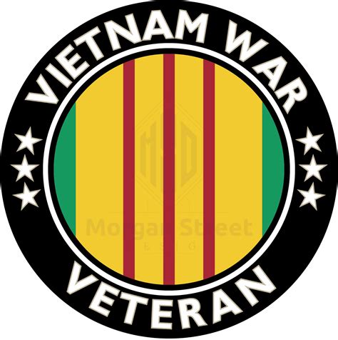 Vietnam War Veteran Decal/Sticker Car Window Round Die Cut | eBay