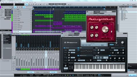 PreSonus Studio One Free entry level DAW for Windows and Mac