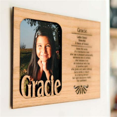 Name Meaning Photo Frames | Simply Personalized | Personalised frames, Frame, Names with meaning