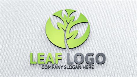 Green - Leaf Logo - Logos & Graphics