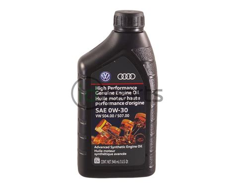 VW High Performance Genuine Engine Oil 0W30 GE550301QDSP | IDParts.com