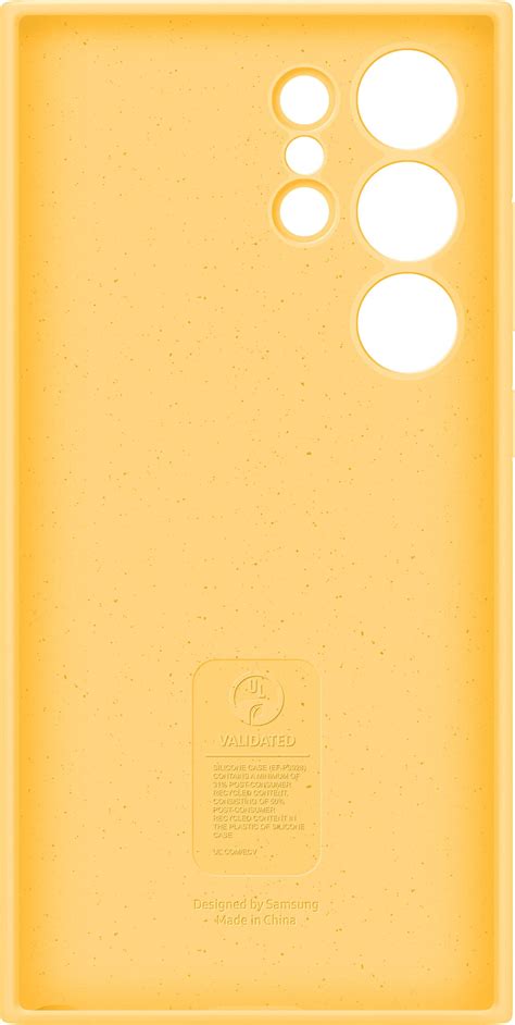 Samsung Galaxy S24 Ultra Silicone Case Yellow EF-PS928TYEGUS - Best Buy