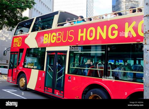 Big Bus Tourist Bus, Hong Kong Island, Hong Kong, China Stock Photo - Alamy