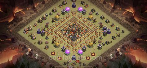 Best War Base TH10 with Link, Anti Everything 2023 - Town Hall Level 10 CWL Base Copy - (#53)