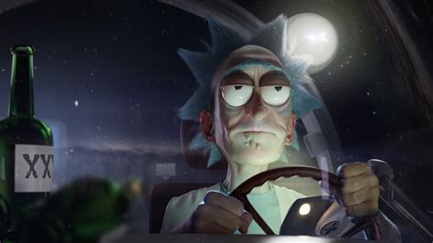 ArtStation - Rick Sanchez fan art