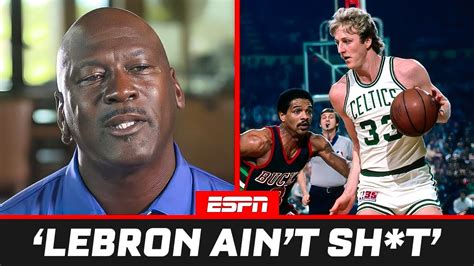 Why Michael Jordan RATES Larry Bird OVER LeBron James.. - YouTube