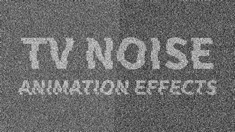 TV Noise Animation Effects | CSS Tutorial - YouTube