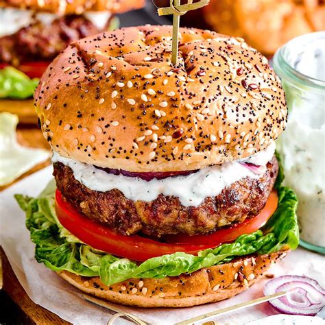 Lamb Burgers Recipe - The Big Man's World