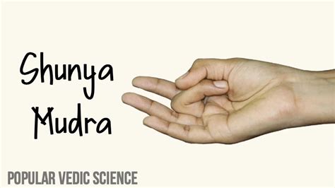 Shunya Mudra: Benefits, Precautions, and How to Do It