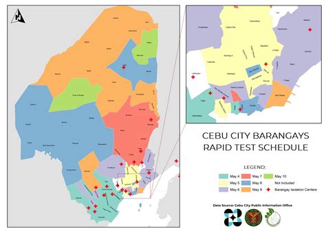 Cebu Map Barangays