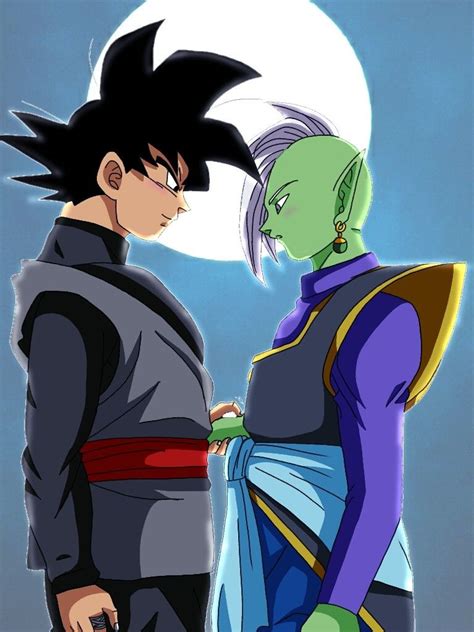 Black x Zamasu | Anime, Goku black, Dragon ball