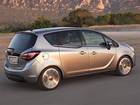 Opel Meriva technical specifications and fuel economy