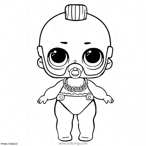 LOL Baby Lil Boy coloring page